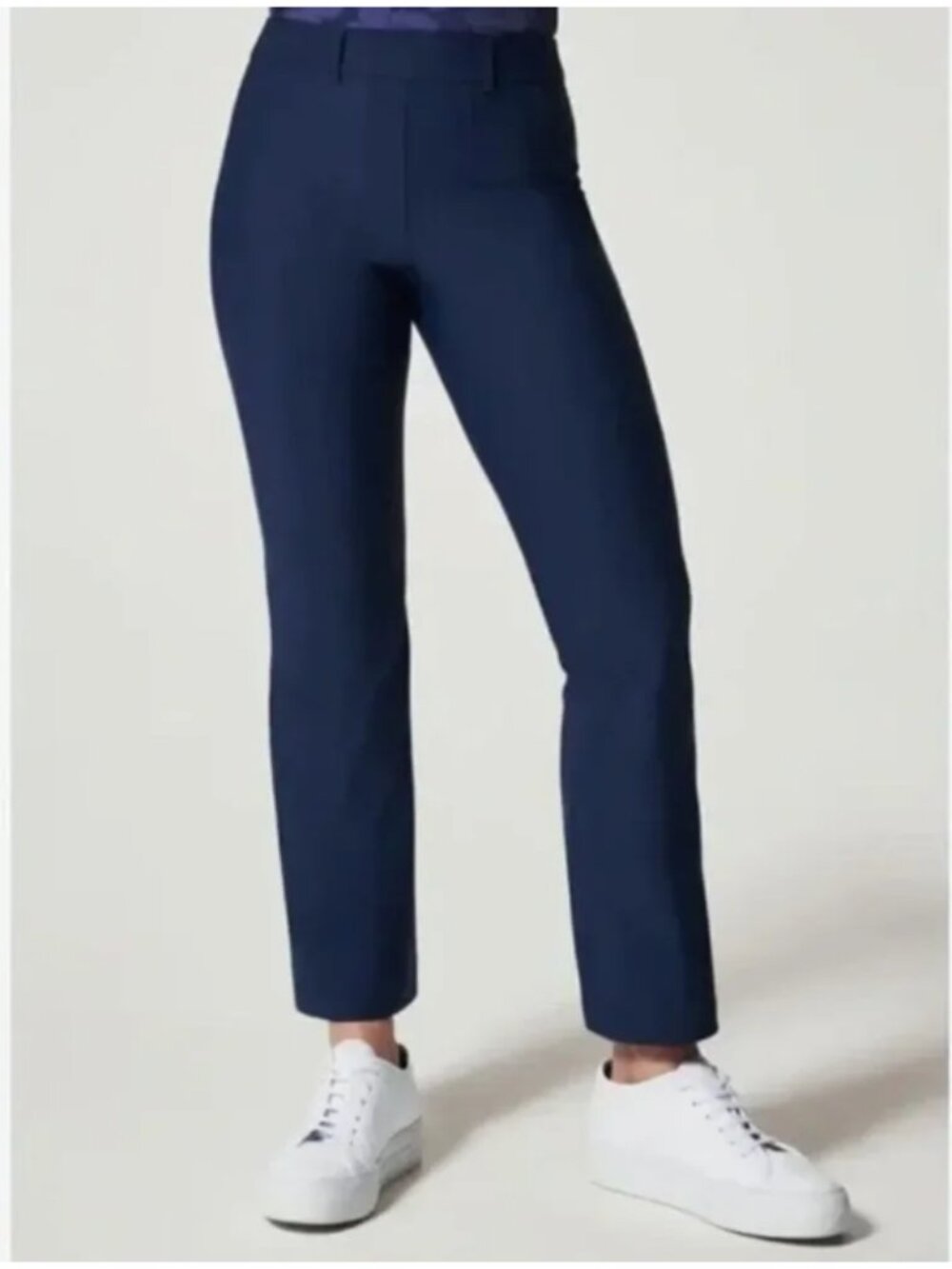 NEW SPANX sunshine kick flare pants in midnight navy Size S